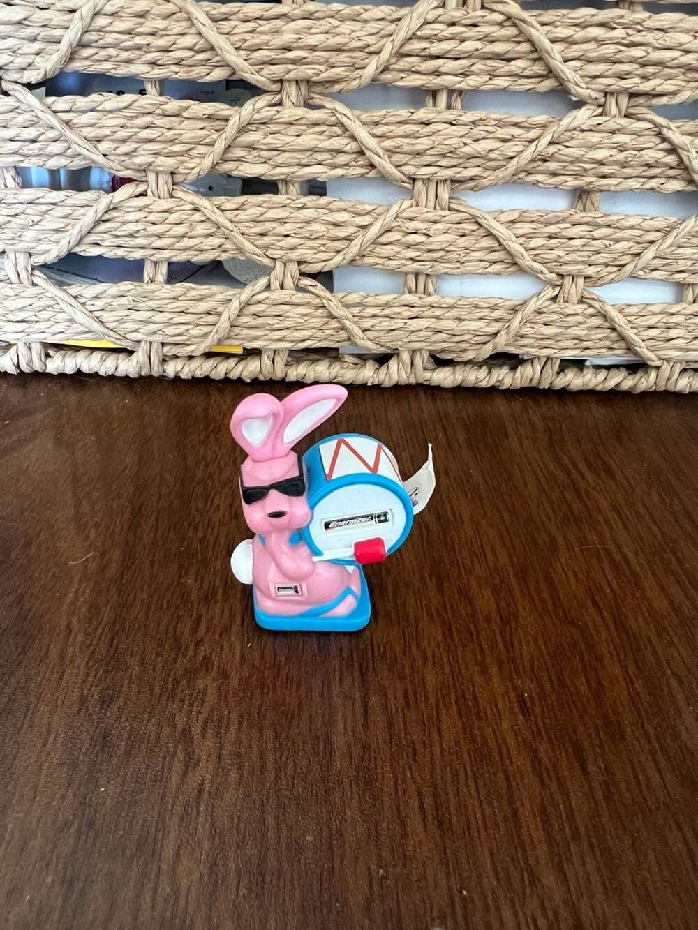 Energizer Bunny Wind Up Figurine with Sticker Dispenser #vintage #battery #bunny